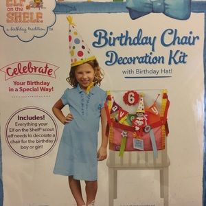 Elf on the Shelf Birthday Chair decorating kit